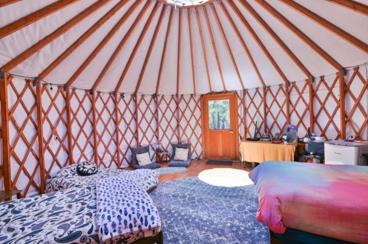 Shared Solstice Moon Yurt