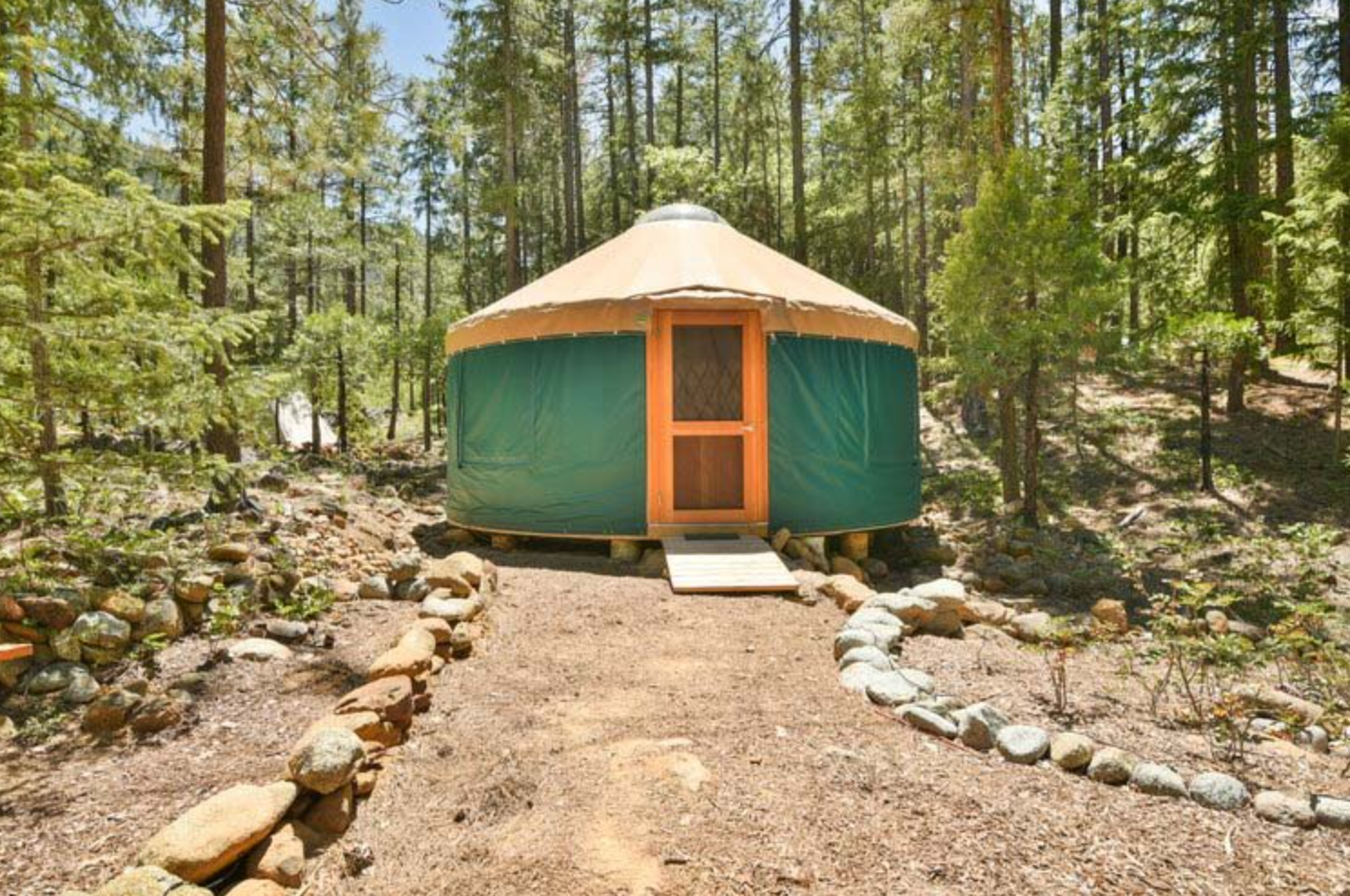 Shared Solstice Moon Yurt
