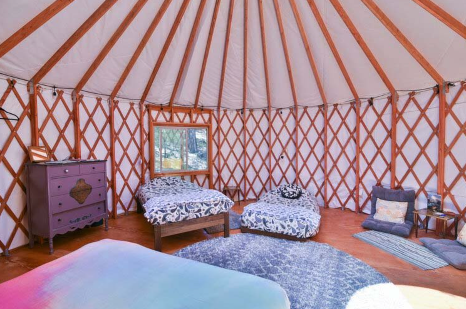 Shared Solstice Moon Yurt