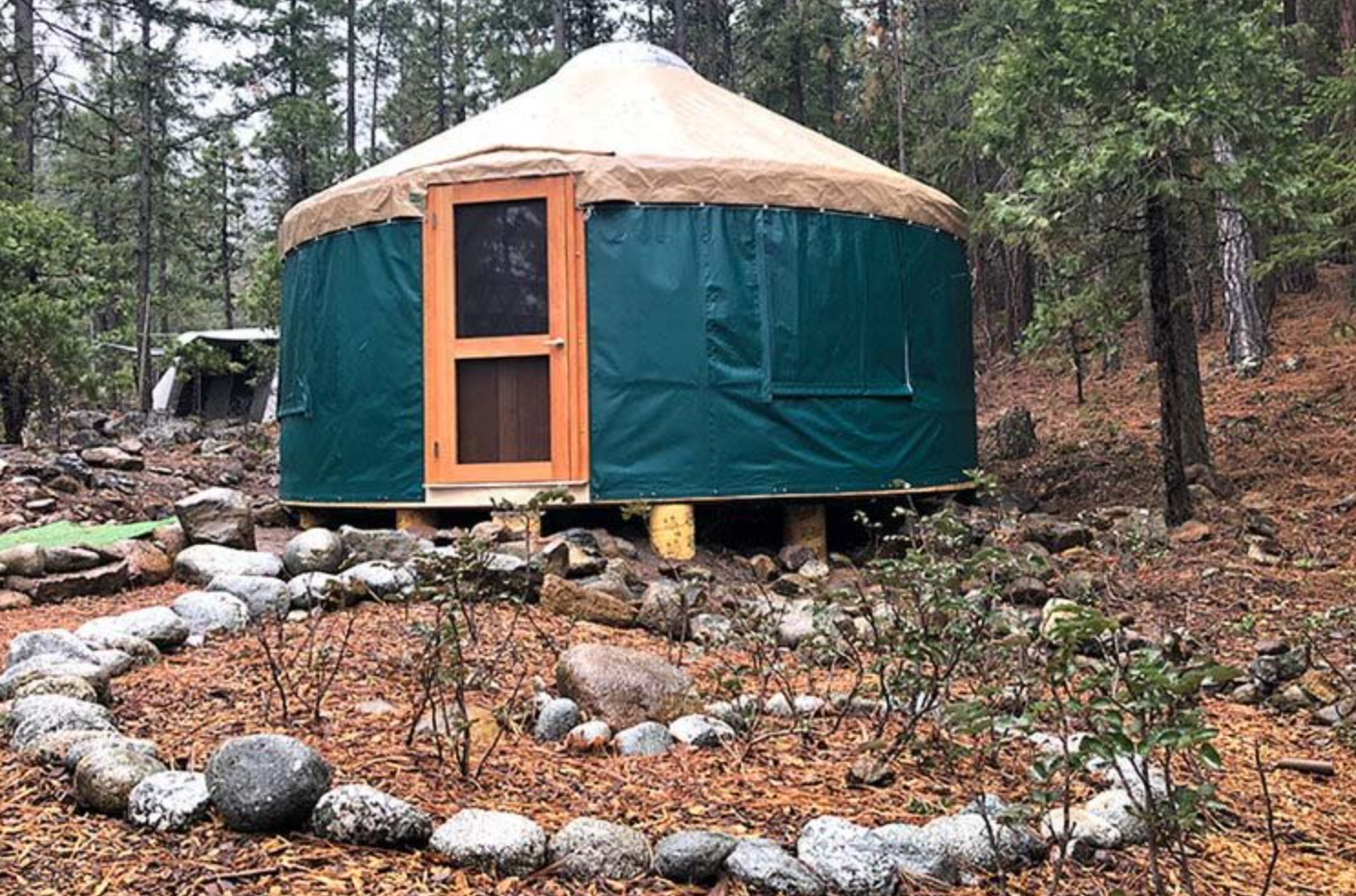 Shared Solstice Moon Yurt